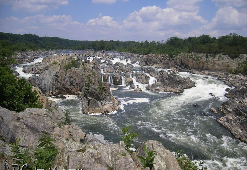 Водопады Great Falls, Fairfax, Virginia
