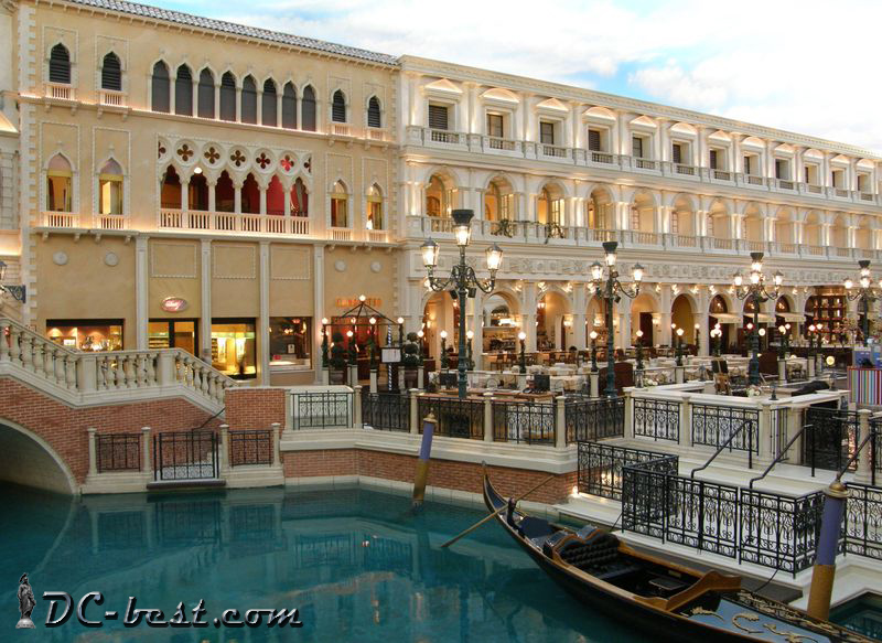 Площадь Святого Марка на втором этаже казино Venetian. Las Vegas, Nevada