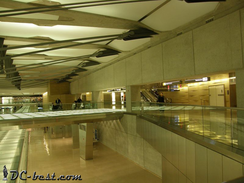 Подземные тоннели аэропорта Dulles International