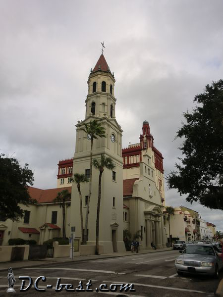 The Cathedral Basilica of Saint Augustine in Saint Augustine, Florida